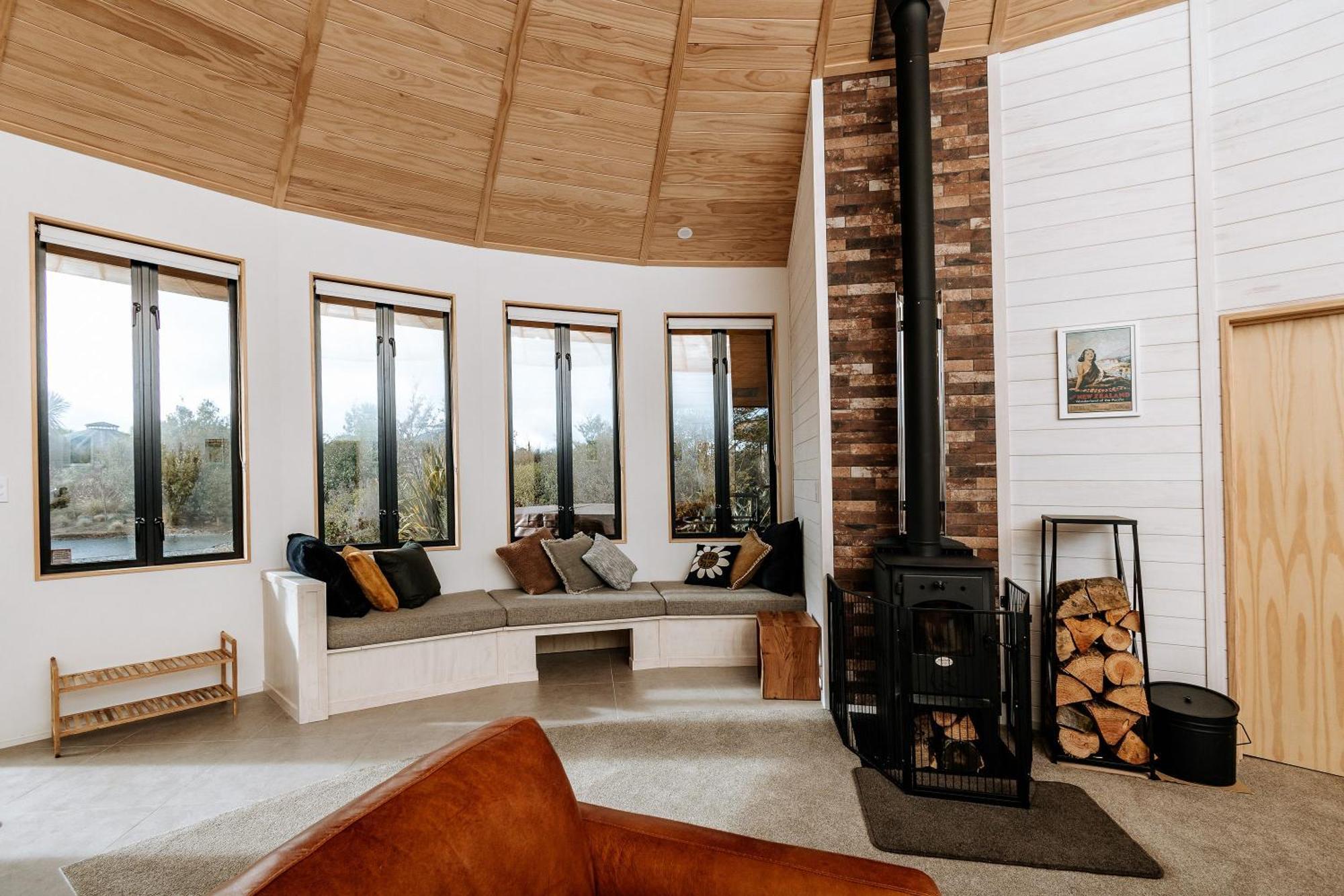 Kaho - Ohakune Holiday Home With Spa Экстерьер фото